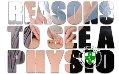 6 Reasons to see a Physiotherapist