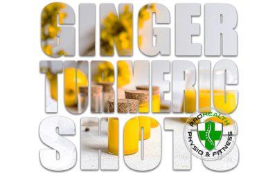 Ginger Turmeric Immune Boosting Shots