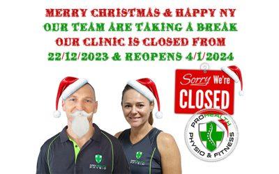 Clinic Closure Christmas 2024